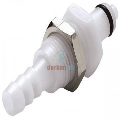 BURKLE Hızlı Bağlantı Elemanları,Nw 6,4 mm,POM, Erkek Bağlantılar Hortum Ağzı ile Plaka Montajı İçin 8773-1150