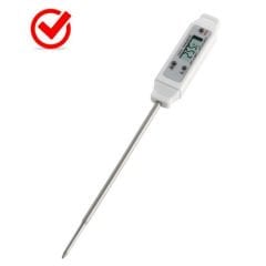 TFA 30.1018 Dijital Saplama Tipi Termometre -40 | +200°C HACCP + EN 13485'e uygundur Kalibrasyon Sertifikalı