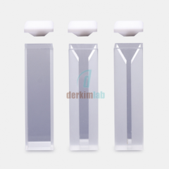 Spektrofotometre Küveti, Optik Cam, Mikro, 12,5X52,5X45 mm, 3,5 ml