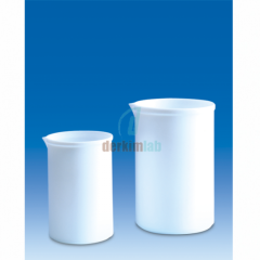 Beher (Ptfe), Yüksek Sıcaklığa Uygun, Işık Geçirmez 5 ml