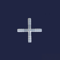 Isolab Hortum Bağlantı Parçası, X Form, 6 mm Çap