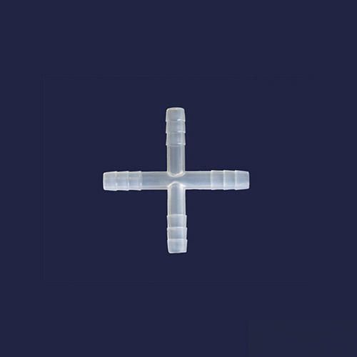 Isolab Hortum Bağlantı Parçası, X Form, 10 mm Çap