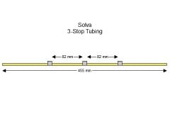 3-stop Solva Grey/Grey Pump Tubing