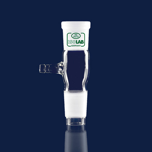 Isolab Düz Aktarım Adaptörü, Dişi Şilif: NS14/23, Erkek Şilif  : NS14/23