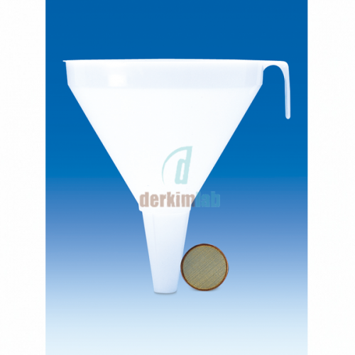 Huni (Pp), Yarı Şeffaf, Çap: 80 mm, Toz Malzemeler İçin
