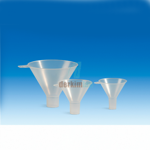 Huni (Pp), Yarı Şeffaf, Çap: 100 mm, Toz Malzemeler İçin