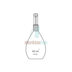 Piknometre, Gay Lussac, Termometresiz 100 ml Hacim