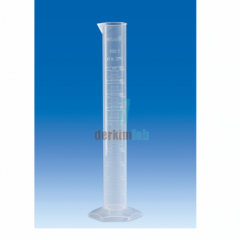 Mezür Plastik (Pp), B Kalite, Uzun Form, Mat Skalalı  50 ml