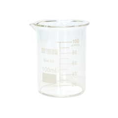 Beher - Cam - Borosilikat 3.3 Kısa Form  3000 Ml