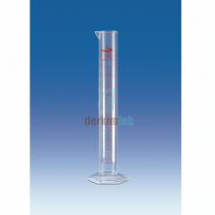Mezür Plastik (Pmp), Uzun Form, Baskılı Kırmızı Skala - A Kalite 10 ml