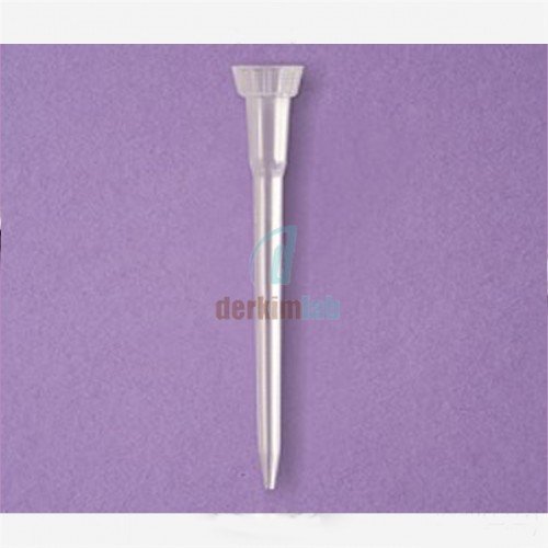 Pipet Ucu, Eppendorf, Beyaz, 0,5-10 µl, 192'Lik Kapaklı Kutuda, 192 Ad.