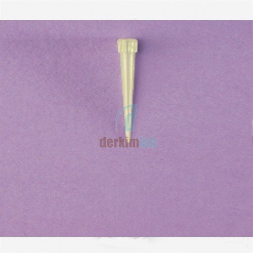 Pipet Ucu, Eppendorf, Sarı, 5-100 µl, 192'Lik Kapaklı Kutuda, 192 Ad.
