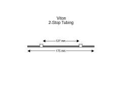 2-stop Viton White-White Pump Tubing