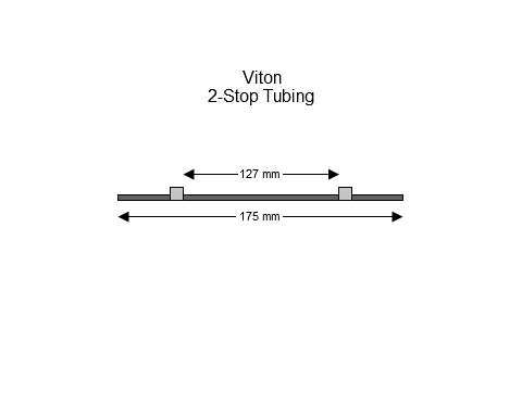 2-stop Viton Grey-Grey Pump Tubing