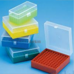 Rack, PP, CRYOCHILL™, (1-1,8 ml Cryo/1,5-2 ml mikro tüp için), 50 Delikli, Şeffaf