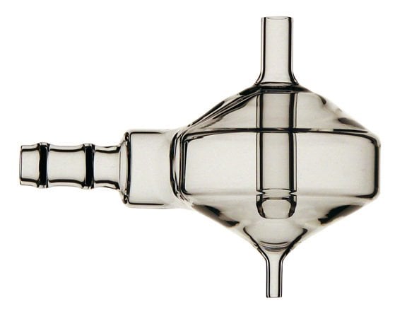 Pyrex Cyclonic Spray Chamber, Baffled