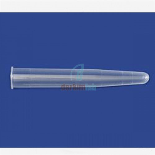 Plastik Test Tüpü, Dibi Konik, Hacim 10 ml, PP, 16X100 mm, 250 Ad.