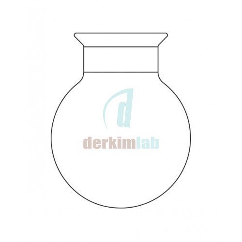 Küresel reaksiyon kabı 6000 ml Hacim , 100 Flanş Ölçüsü DN , Çap* Boy 236 x295 mm