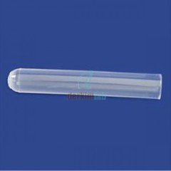 Plastik Test Tüpü, Dibi Yuvarlak, Hacim 5 ml, PP, 12X75 mm, Dudaklı, 500 Ad.