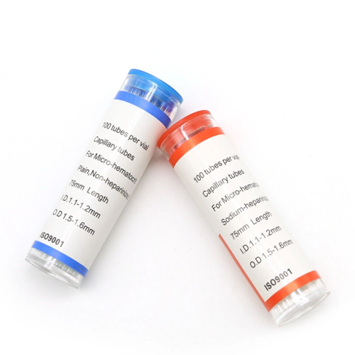 Mikrohematokrit Kapiler Tüp   Heparinsiz 100AD/PAKET