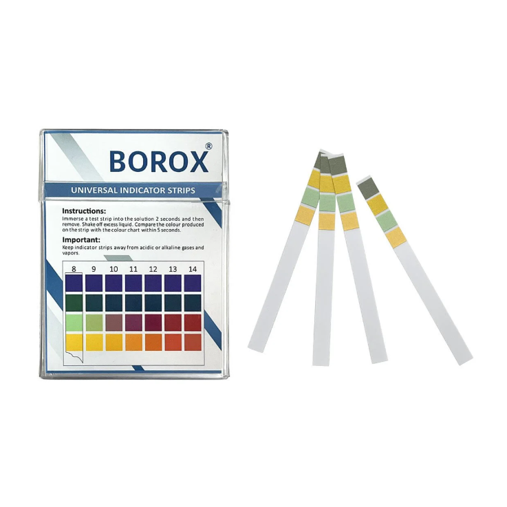 pH Kağıdı - İndikatör Test Kağıtları 0-14 pH Metre Universal 100AD/PK