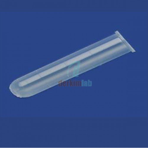 Plastik Test Tüpü, Dibi Yuvarlak, Hacim 3 ml, Ps, 12X56 mm, 500 Ad.