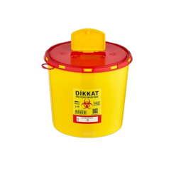 Tıbbi Atık Kovası 1,3 L - Medikal Atık Kutusu 10AD/PAKET Çok AL & Az Öde