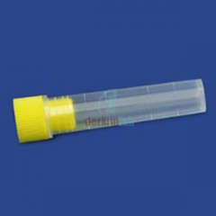 Plastik Test Tüpü, Dibi Düz, Hacim 3 ml, Ps, 12X51 mm, Steril, 2000 Ad.