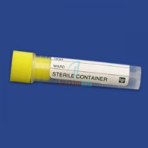 Plastik Test Tüpü, Dibi Düz, Hacim 3 ml, Ps, 12X51 mm, Steril, Etiketli, 2000 Ad.