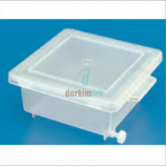 Boyama Kutusu, Amber, PP/PP, 22.5cmx22.5cmx5cm