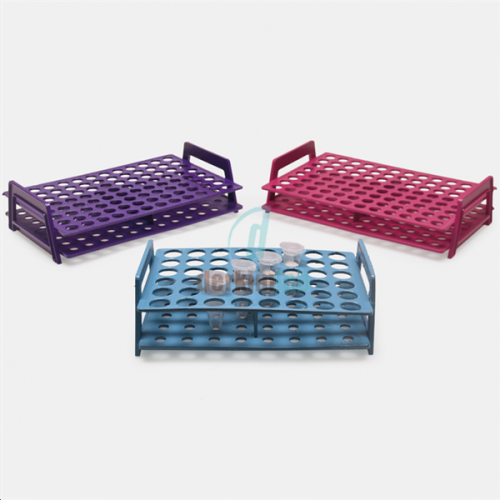 Mikrotüp Standı - Monoblok - 1,5/2,0 ml Tüpler İçin - Mavi
