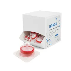PTFE Hidrofobik Şırınga Filtre - Steril 0.45µm - Kırmızı - 50 Adet