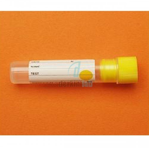Sodyum Sitratlı Tüp, 0.4 ml, 16X60  mm, Sarı, 50 Ad.