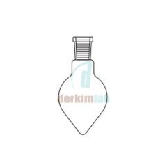Balon, Kalp tipi 500 ml Hacim , NS :  24/29