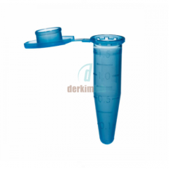 Mikrotüp 1.5 ml, PP, Kapaklı, Mavi, 1000 Lik (1000 Ad./Pk)