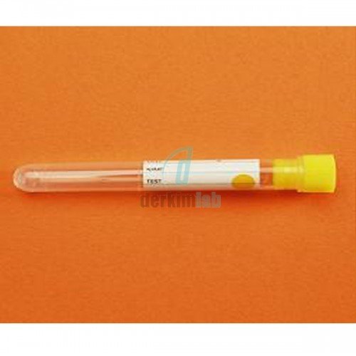 Sodyum Sitratlı Tüp, 0.5 ml, 16X100  mm, Sarı, 100 Ad.