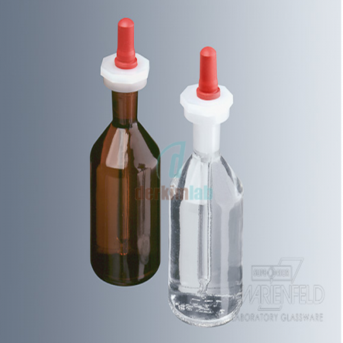 Damlalık Şişe, Cam, Puarlı, Cam Pipetli, Şeffaf, 250 ml