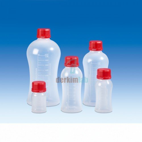 Laboratuvar Şişesi PP, VITgrip™, GL 45, Kilitli Kapak 2000 ml